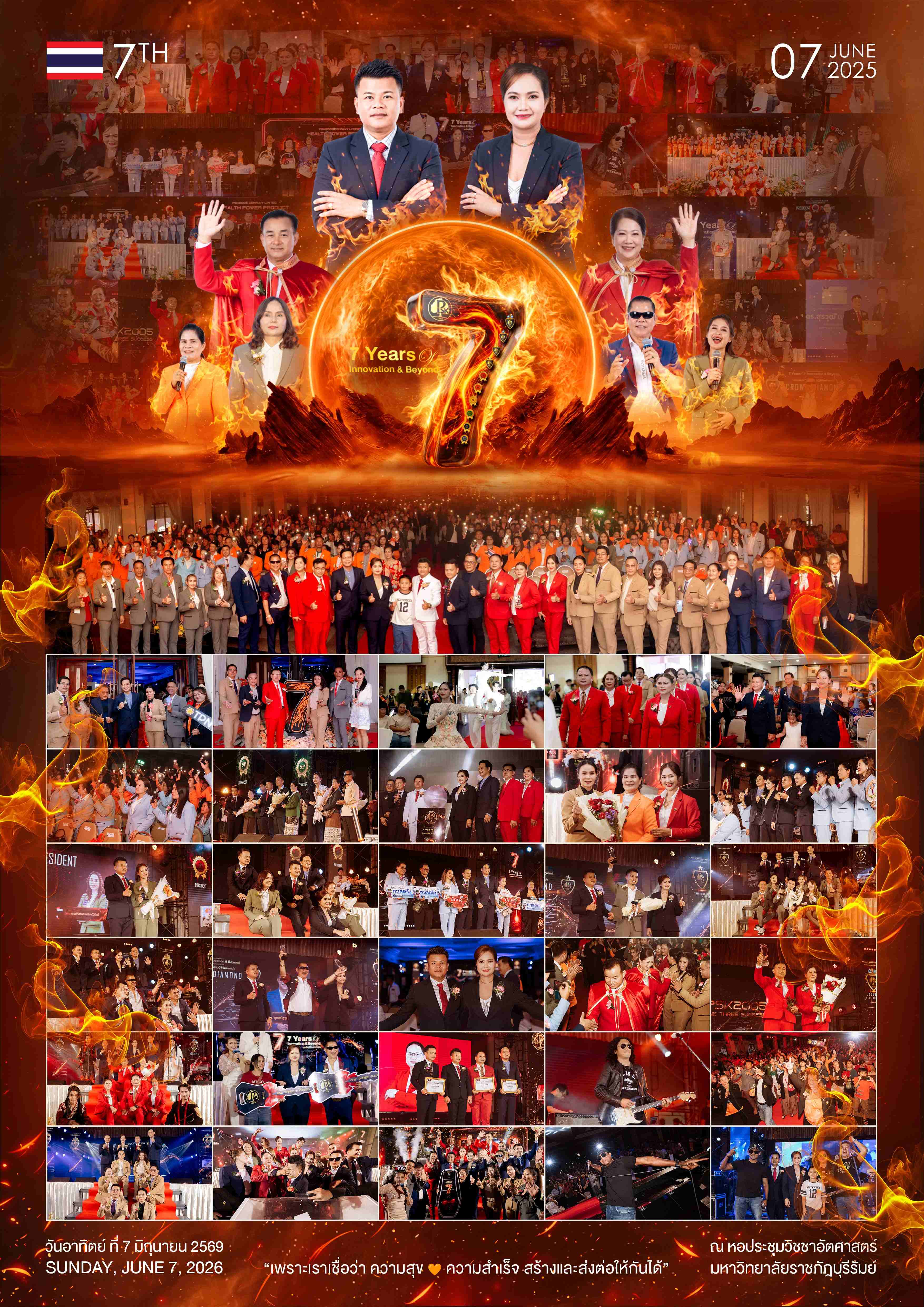 7 Years of Innovation & Beyond 7 มิถุนายน 2569